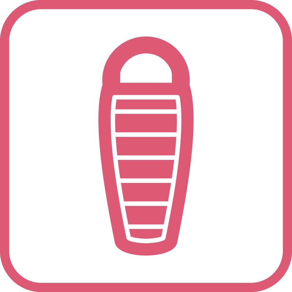 Sleeping Bag Vector Icon