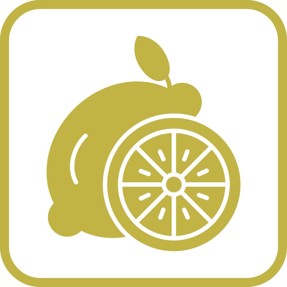 Lemon Vector Icon
