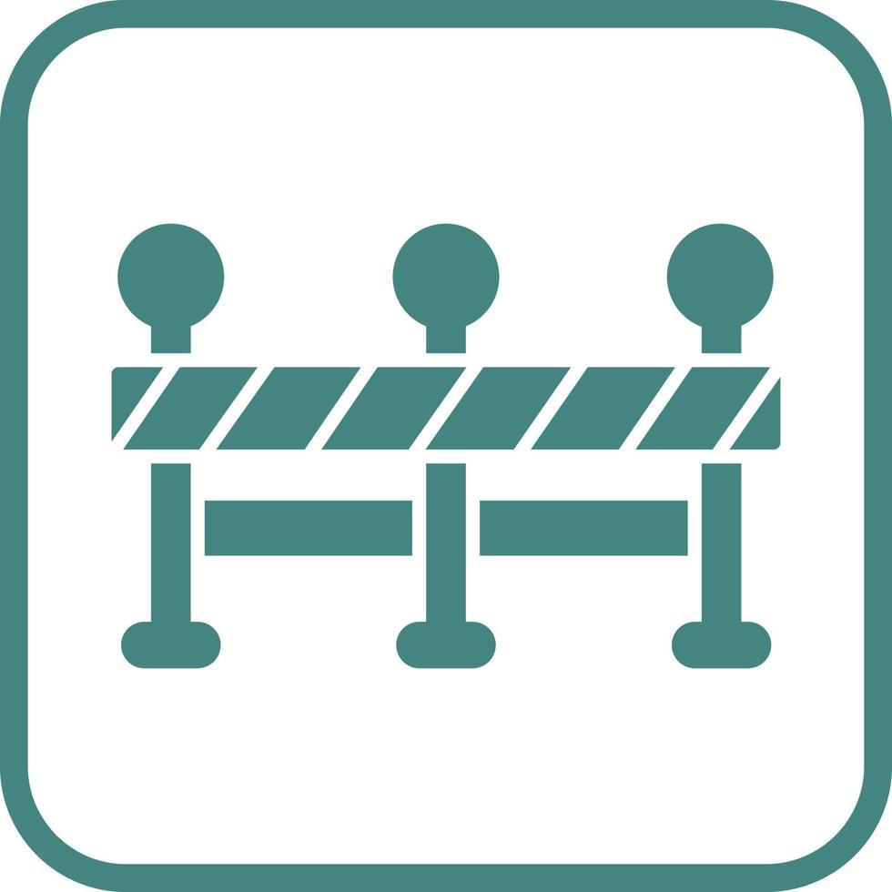 Roadblock Vector Icon