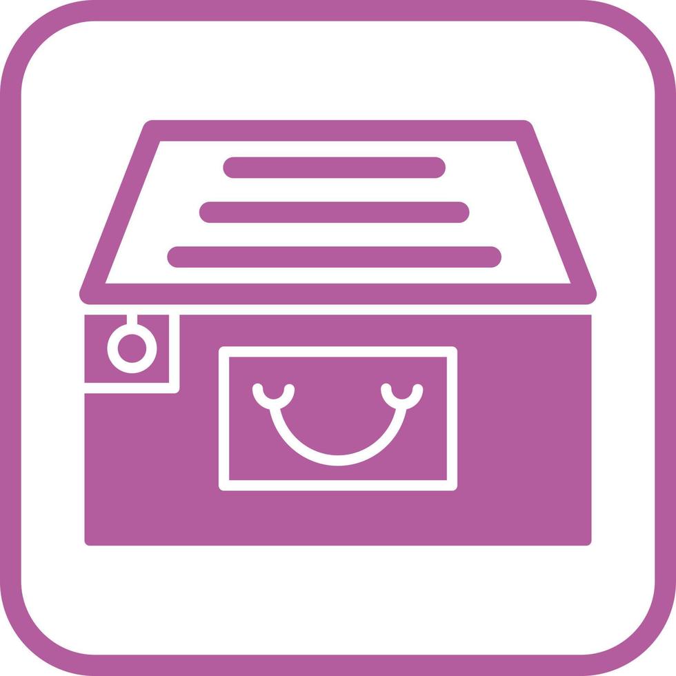 File Cabinet Vector Icon