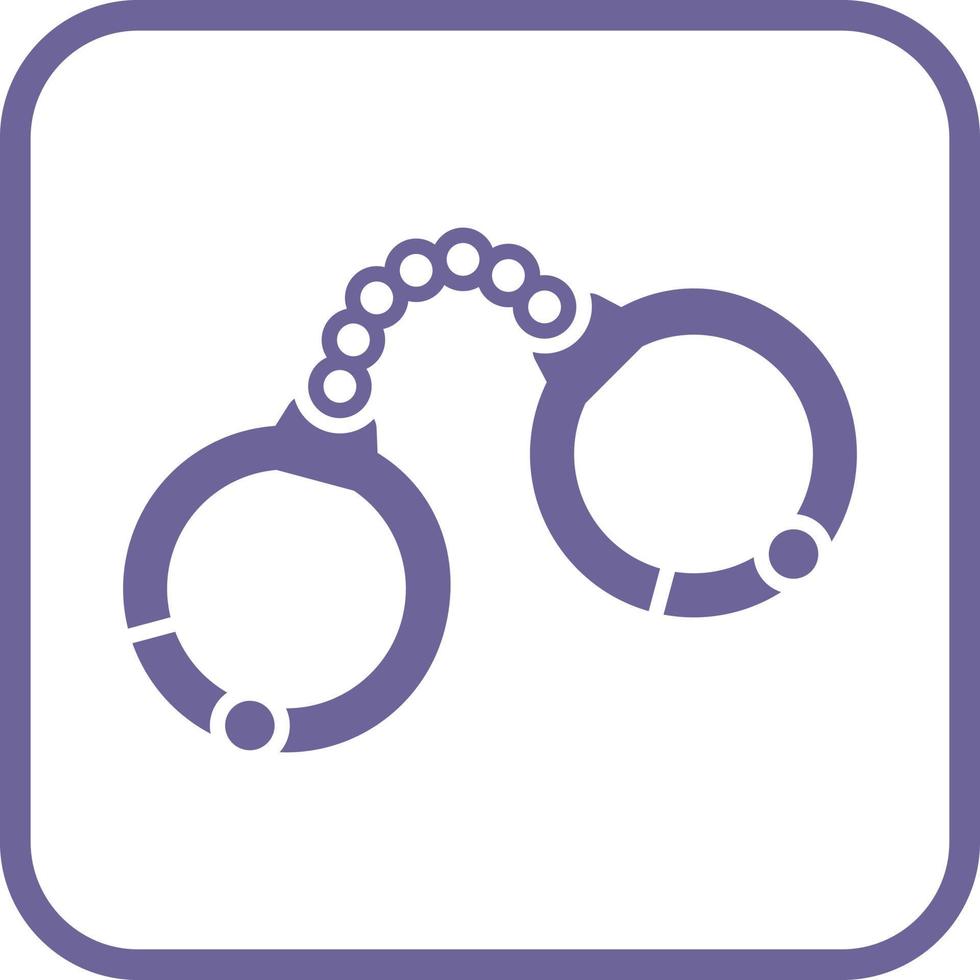 Handcuffs Vector Icon