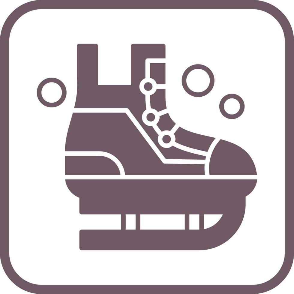 Ice Skating Vector Icon