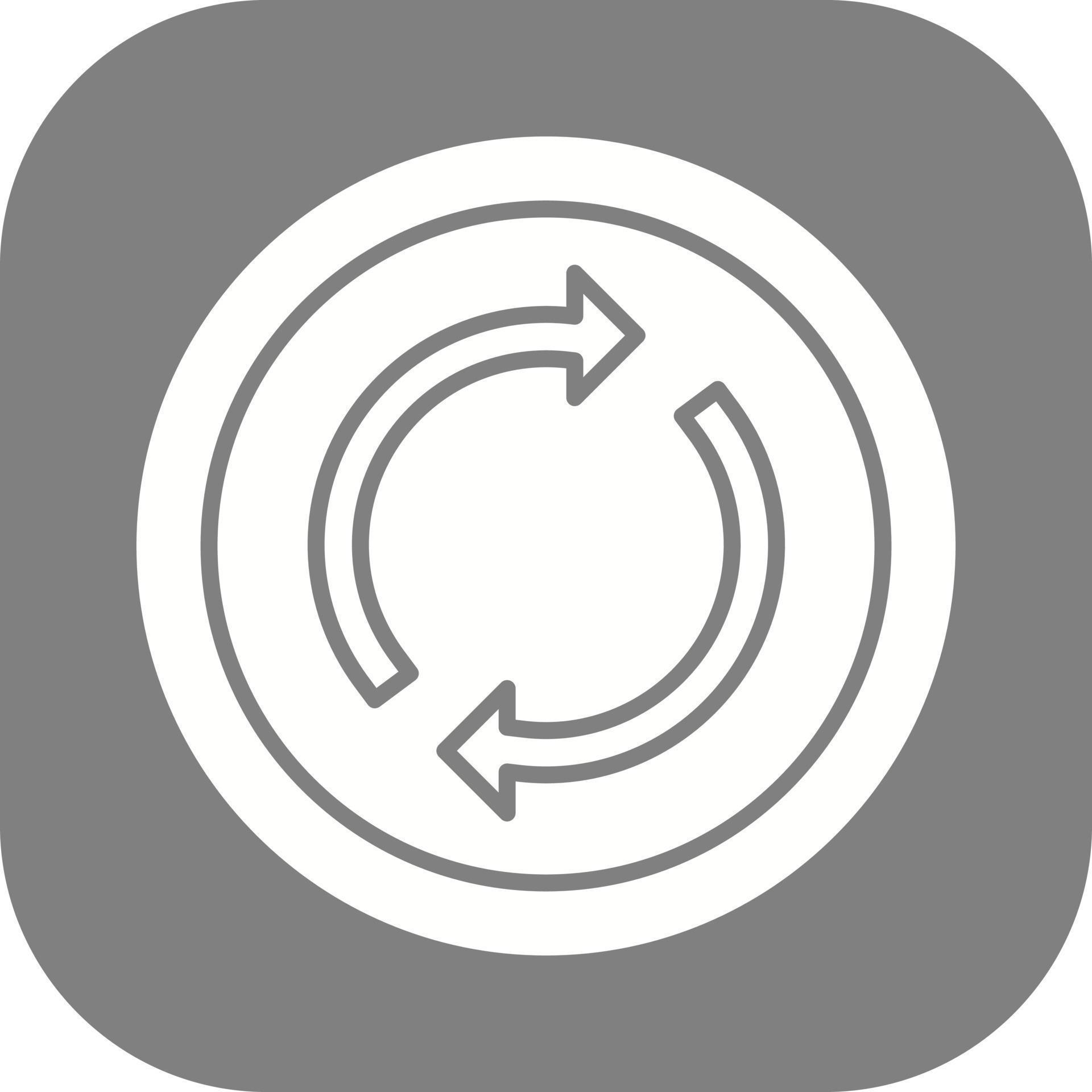 Loop Vector Icon 19921043 Vector Art at Vecteezy