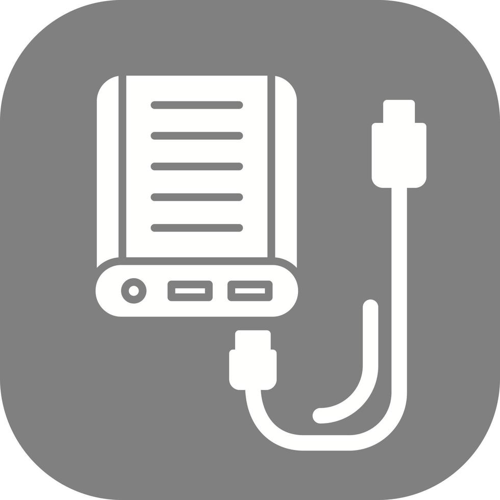 Power Bank Vector Icon