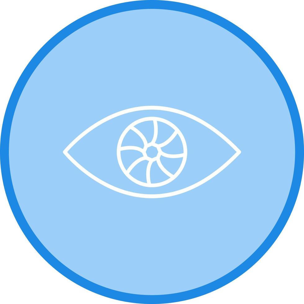 Unique Eye Vector Icon