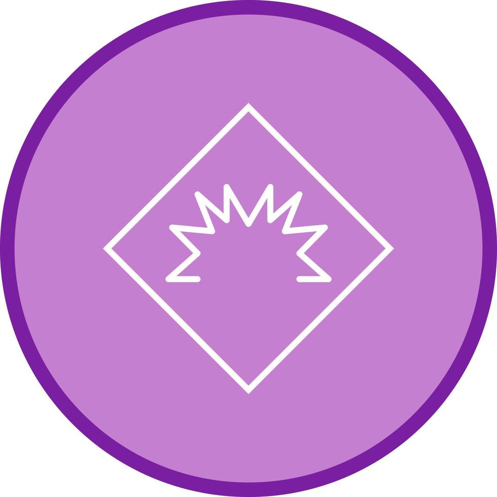 Danger of Welding Flash Vector Icon