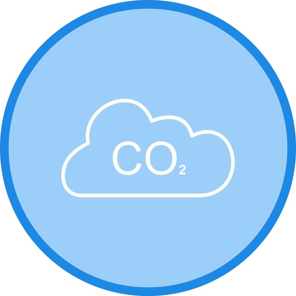 Carbon Dioxide Vector Icon