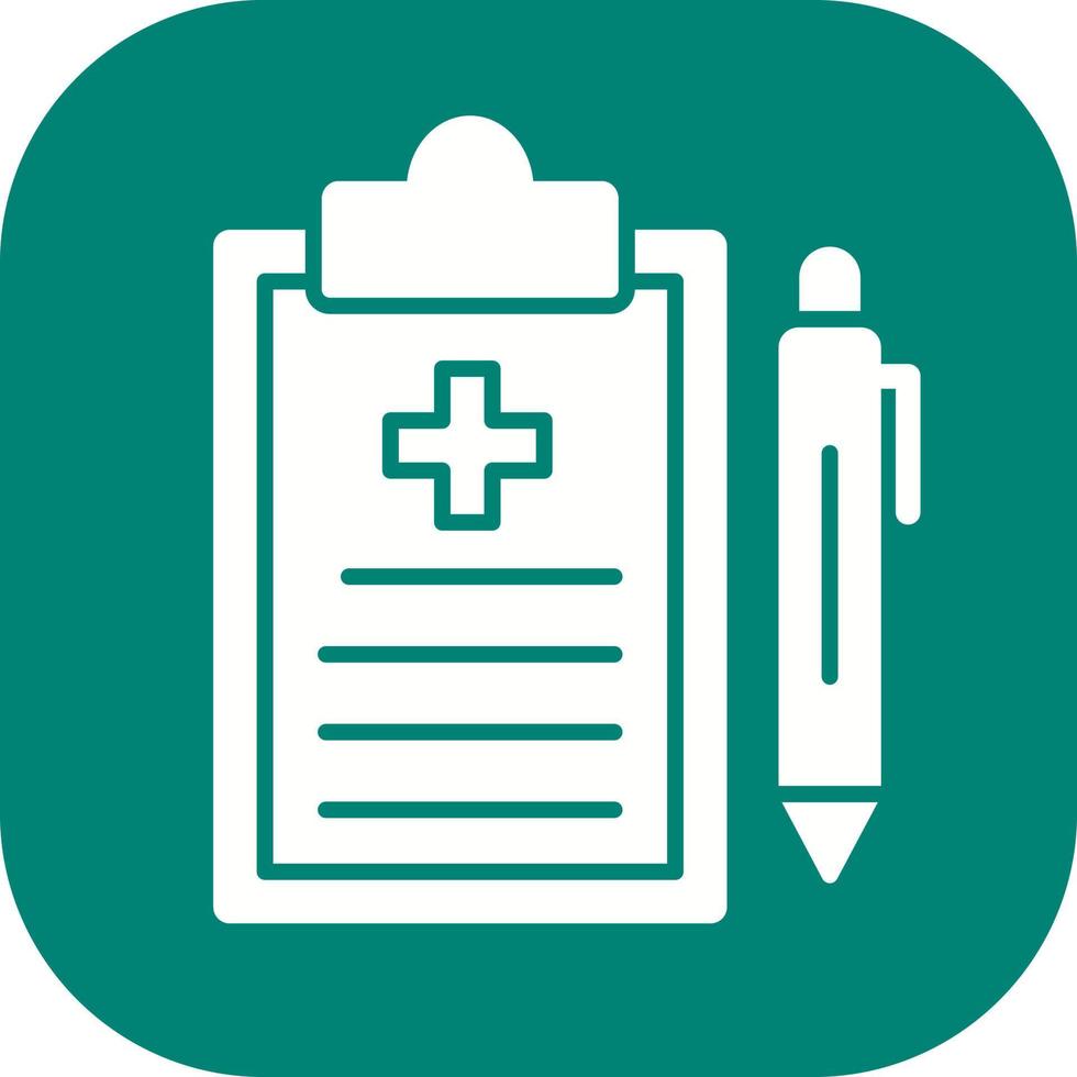 Medical Record Vector Icon