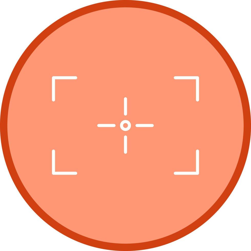 Unique Focus Vector Icon