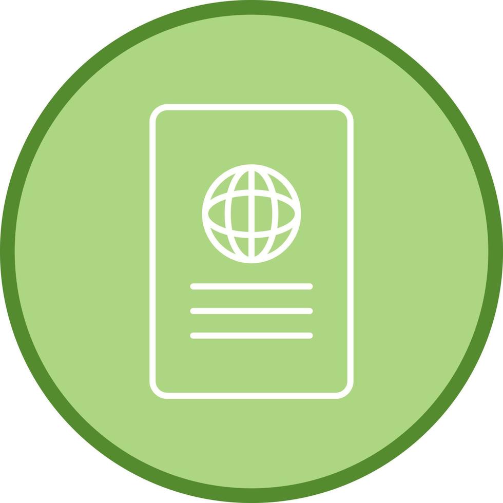 Unique Global Report Vector Icon