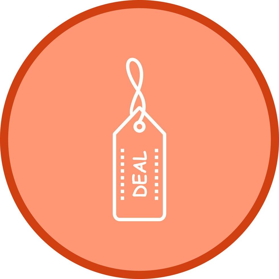 Unique Online Deals Vector Icon