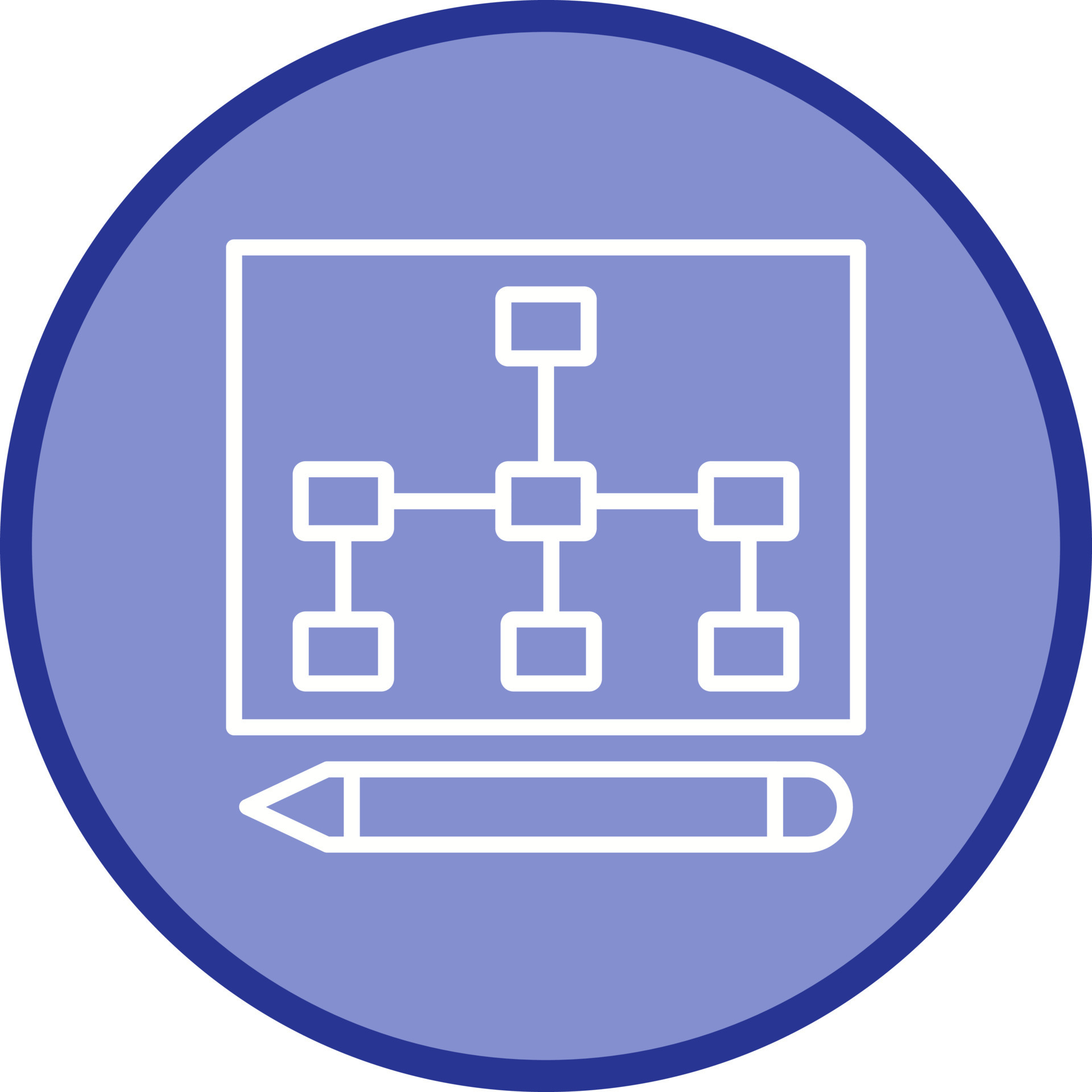 Draw Hierarchy Vector Icon 19922162 Vector Art at Vecteezy