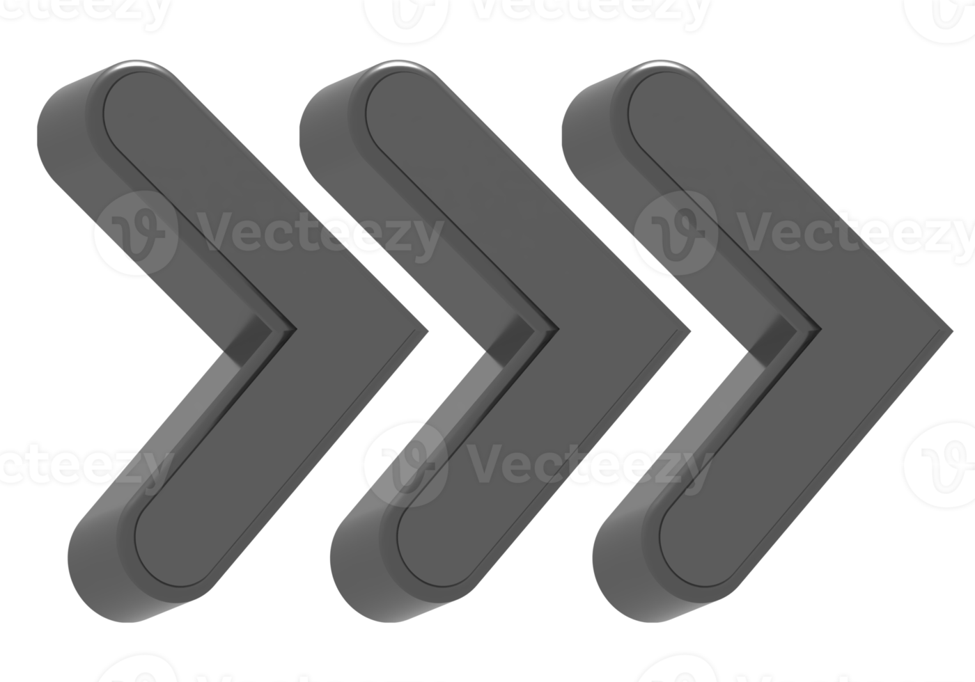 3d black arrow icon png