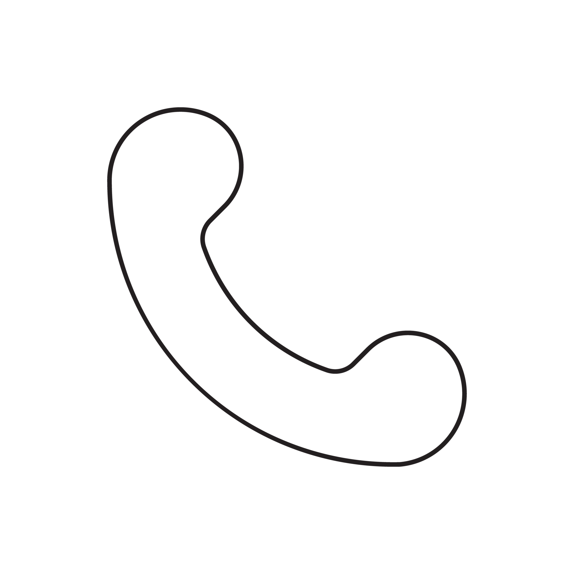 telephone and mobile phone icon, calling icon transparent background