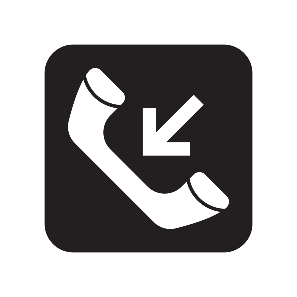 telephone and mobile phone icon, calling icon transparent background png