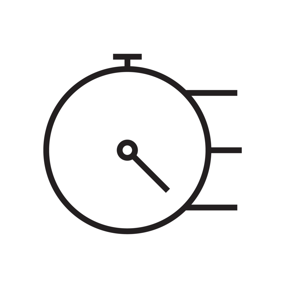 clock face icon black and white transparent background png