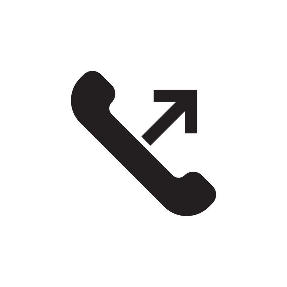 telephone and mobile phone icon, calling icon transparent background png