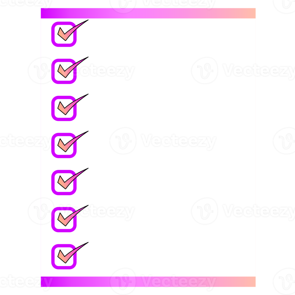 The Checklist Document png