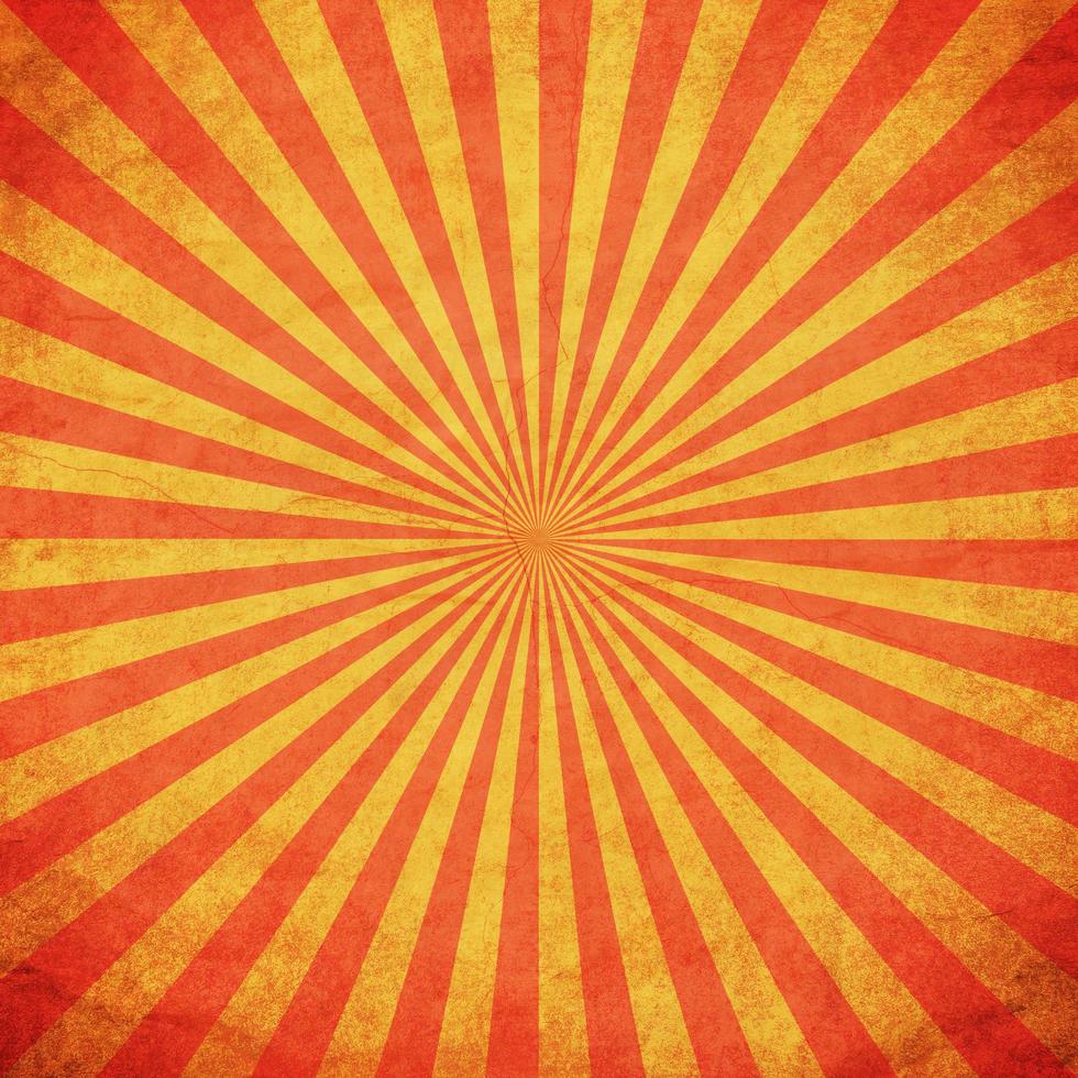 grunge sunburst vintage background and texture with space photo