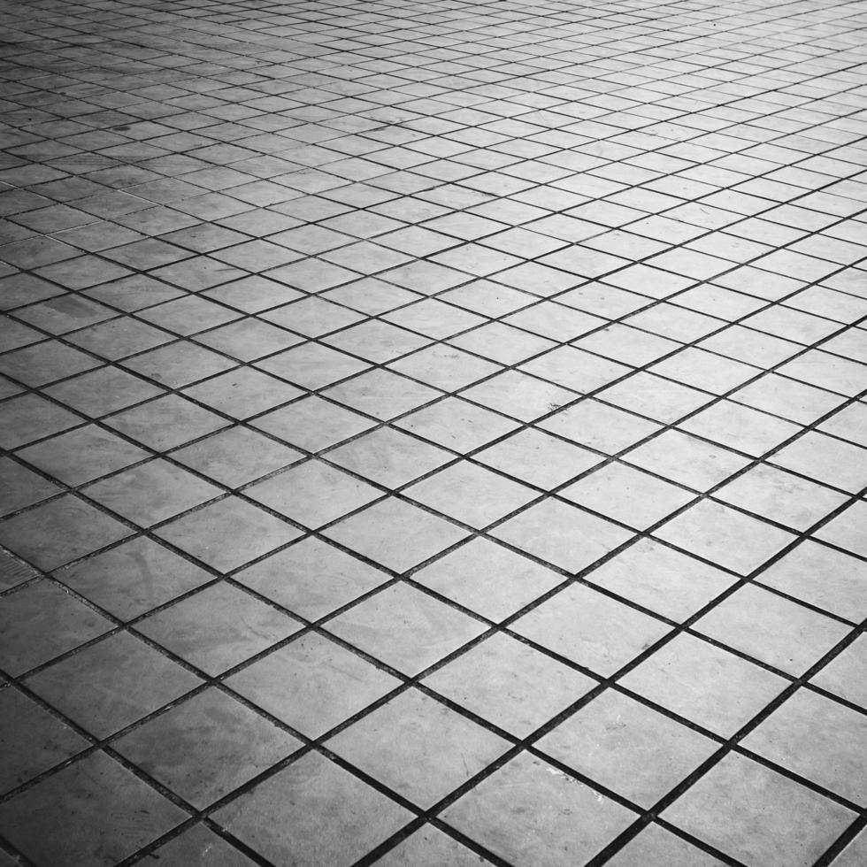 Grunge floor tiles and square shape texture and background photo