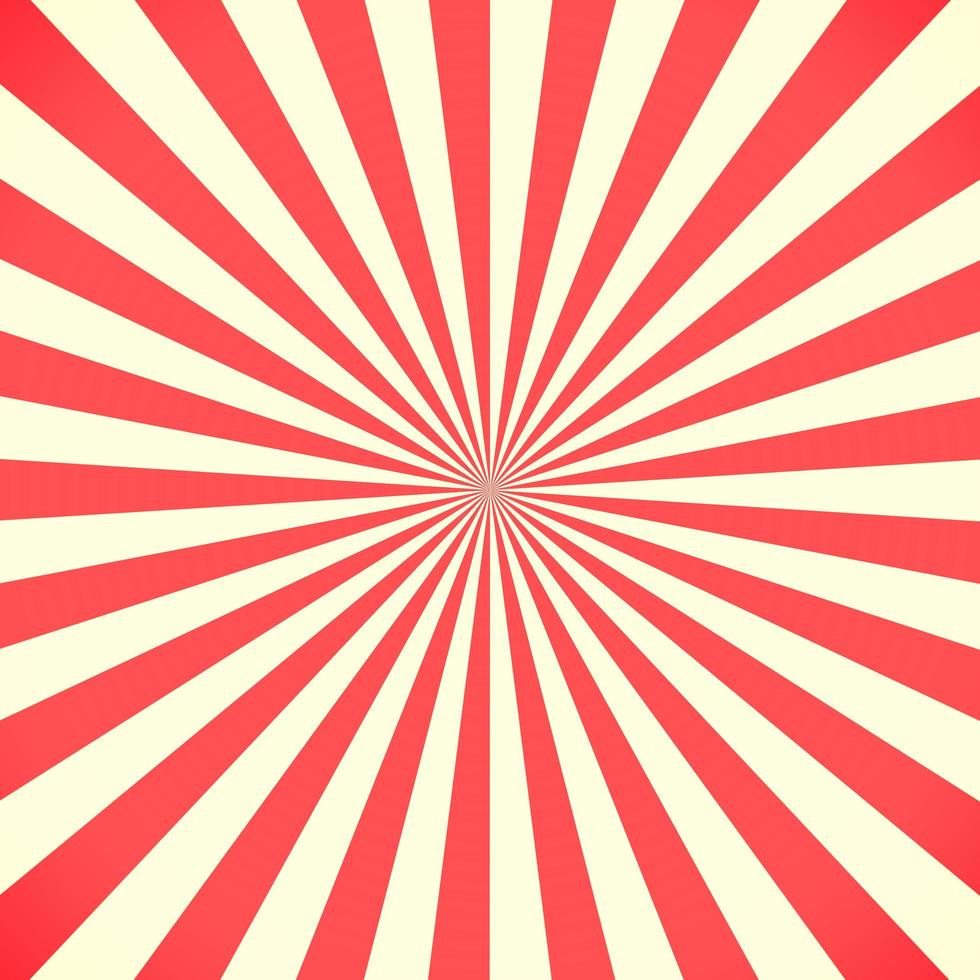 White and red sunburst pattern background photo