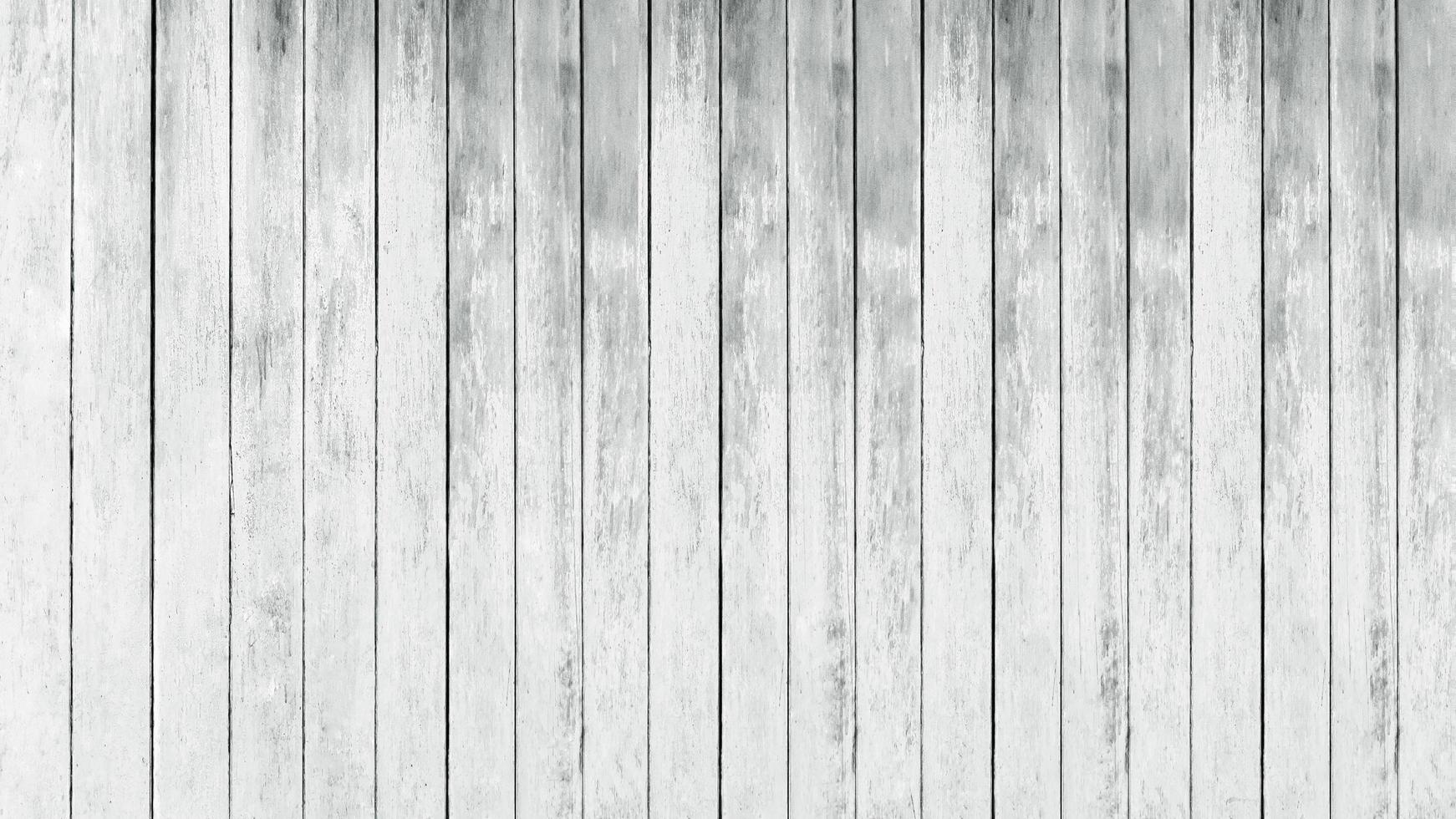 White wood panorama background and texture photo
