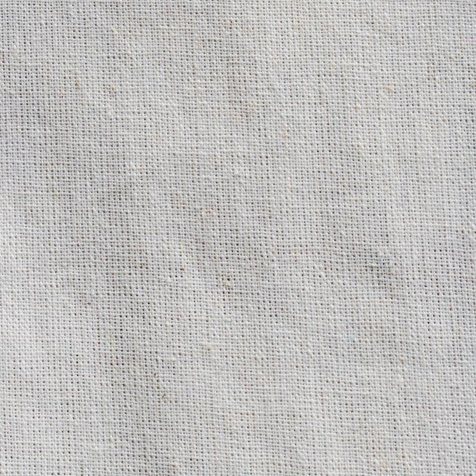 textura de tela blanca para el fondo foto