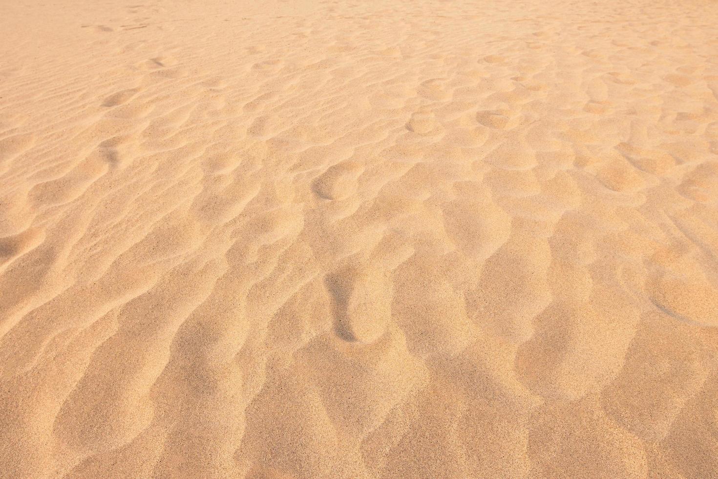 close up sand texture pattern background of a beach in the summer photo