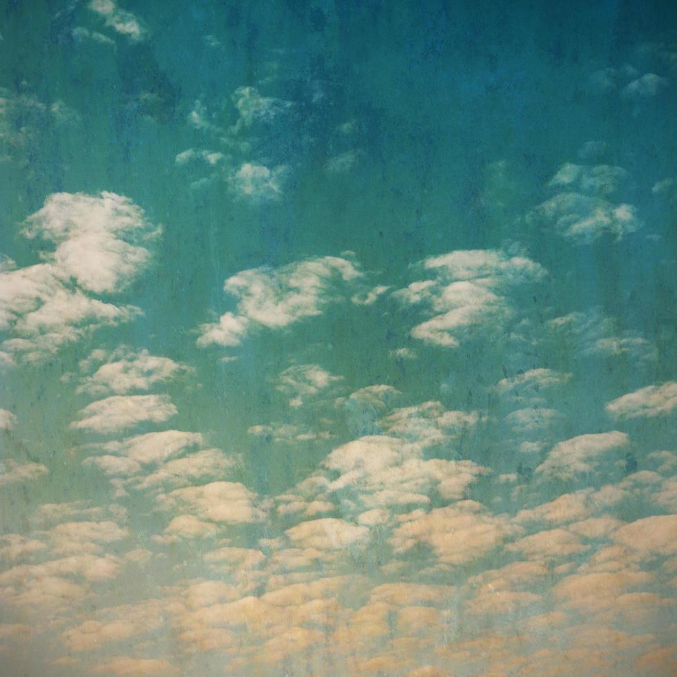 grunge clouds vintage background and texture. photo