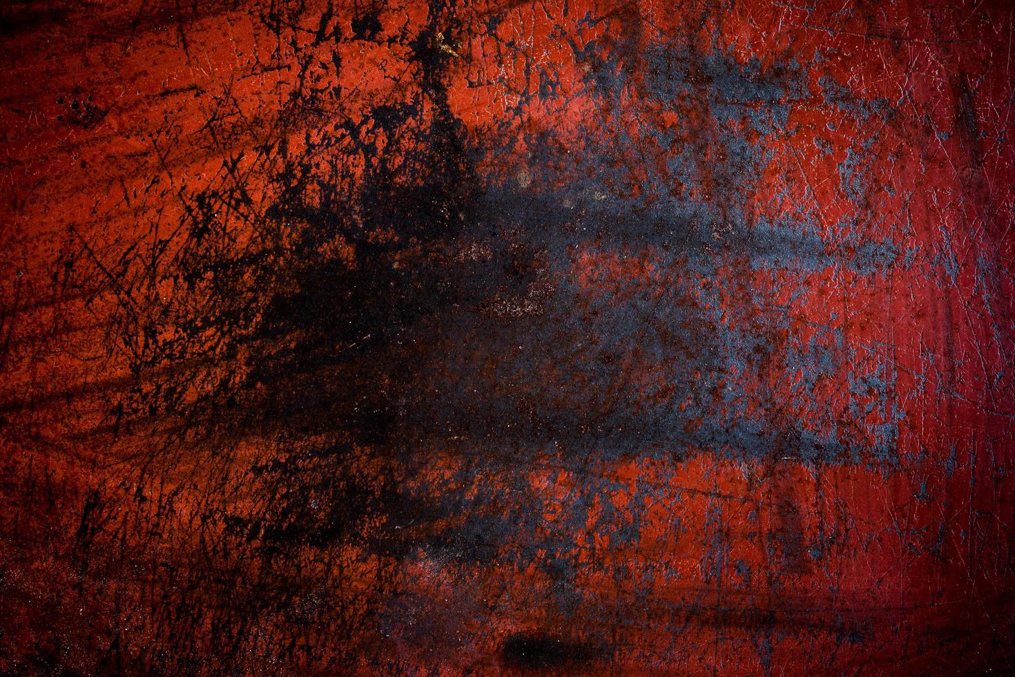 grunge red iron rust background and texture photo