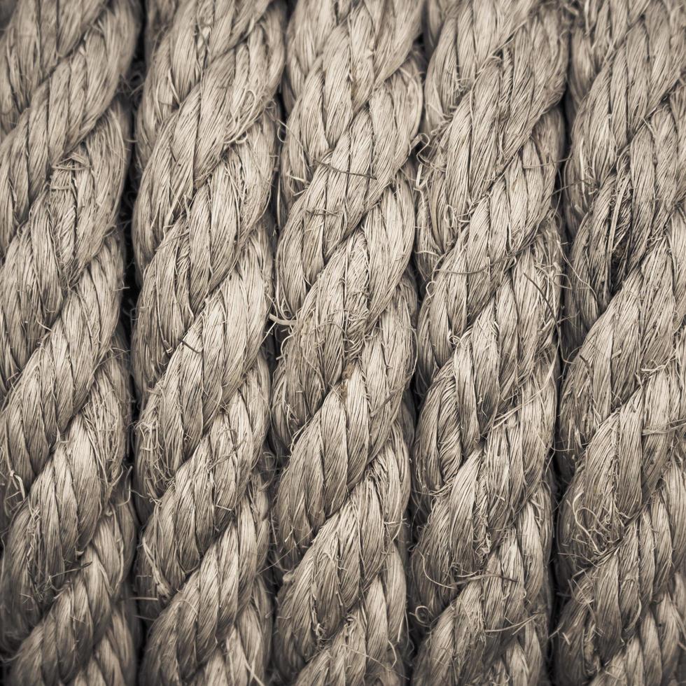 Thick Rope Close Texture Weaving Unusual Background Vignette Stock