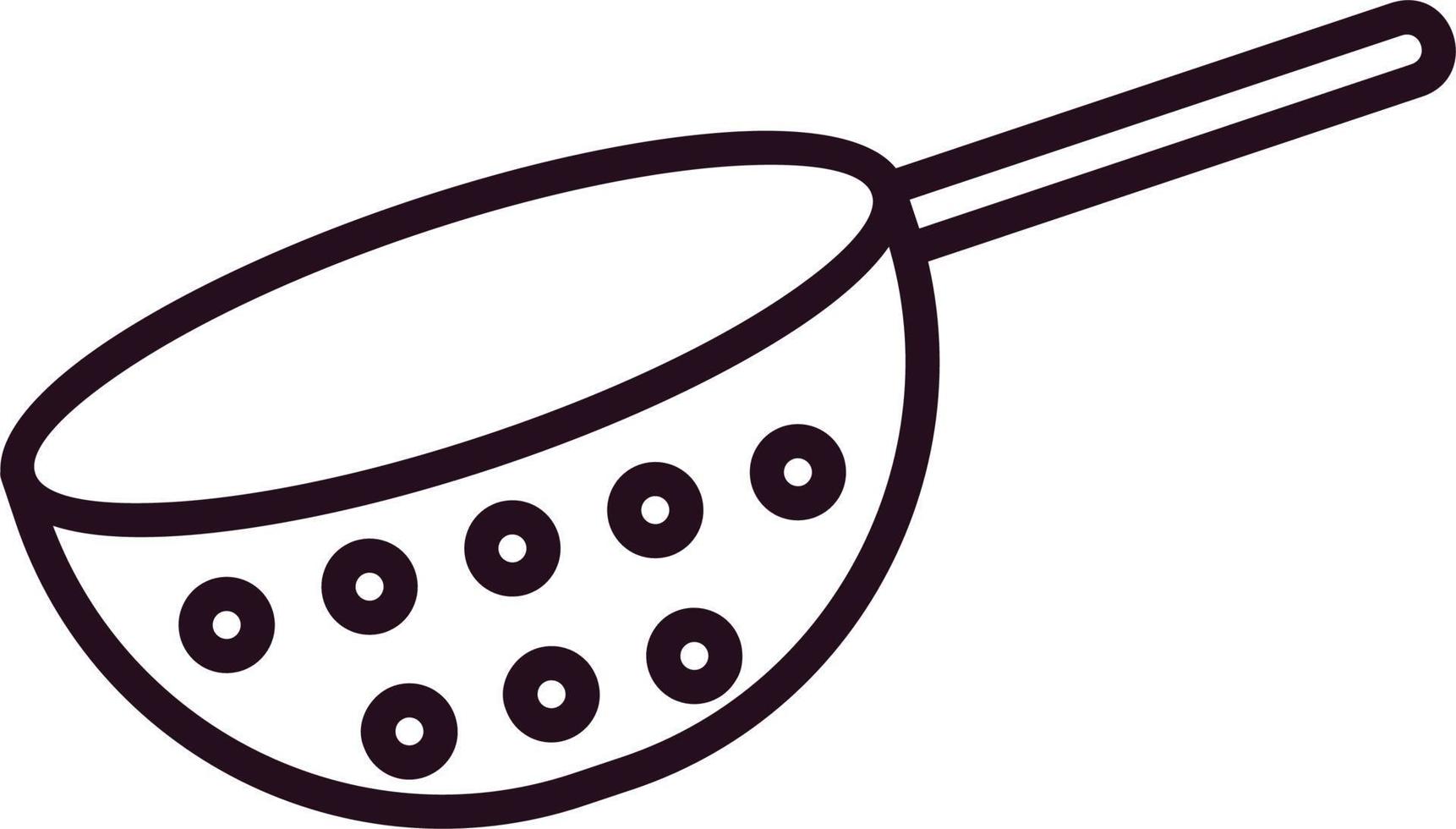 Strainer Vector Icon