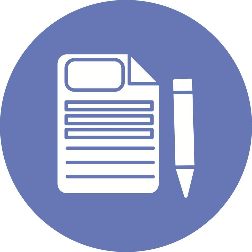 Draft Vector Icon
