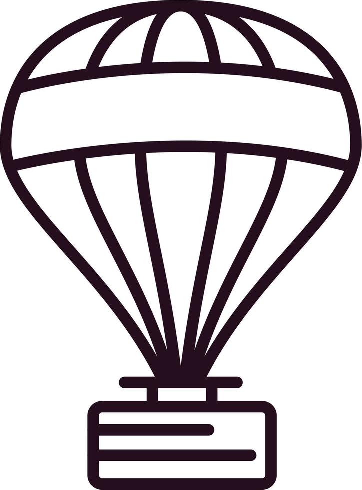 Hot air ballon Vector Icon