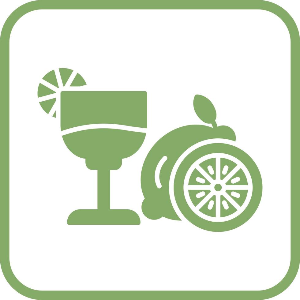 Lime Juice Vector Icon