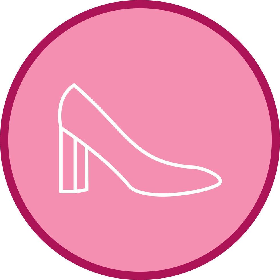 icono de vector de tacones