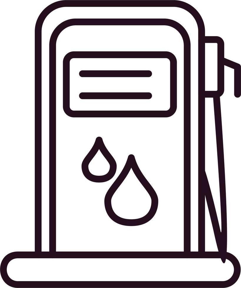 Petrol pump Vector Icon