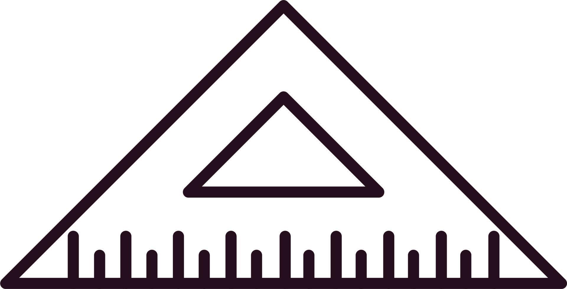 Ruler Vector Icon