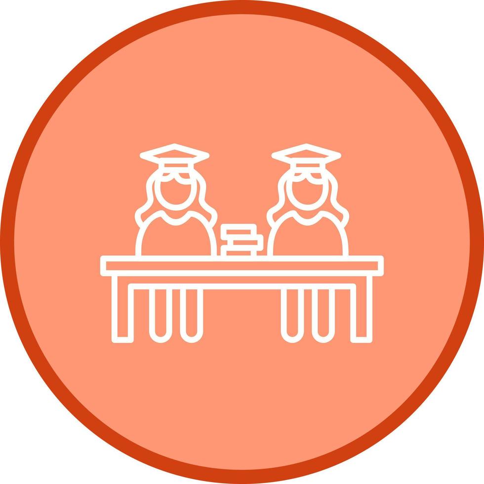 Unique Combined Study Vector Icon
