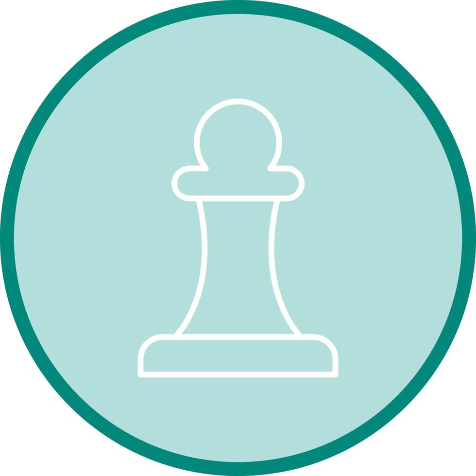Unique Pawn Vector Icon