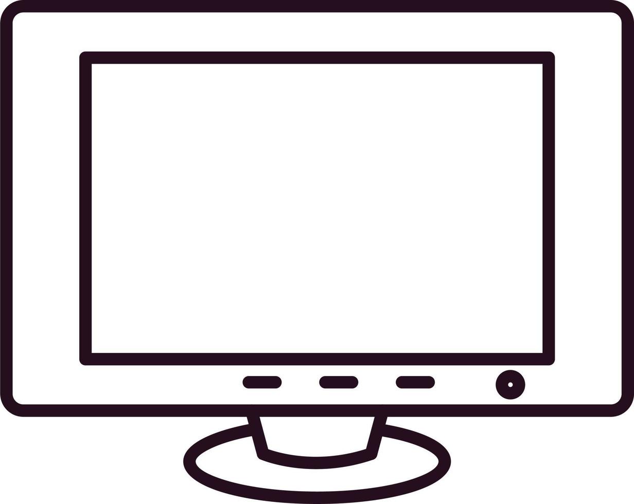 Monitor Vector Icon