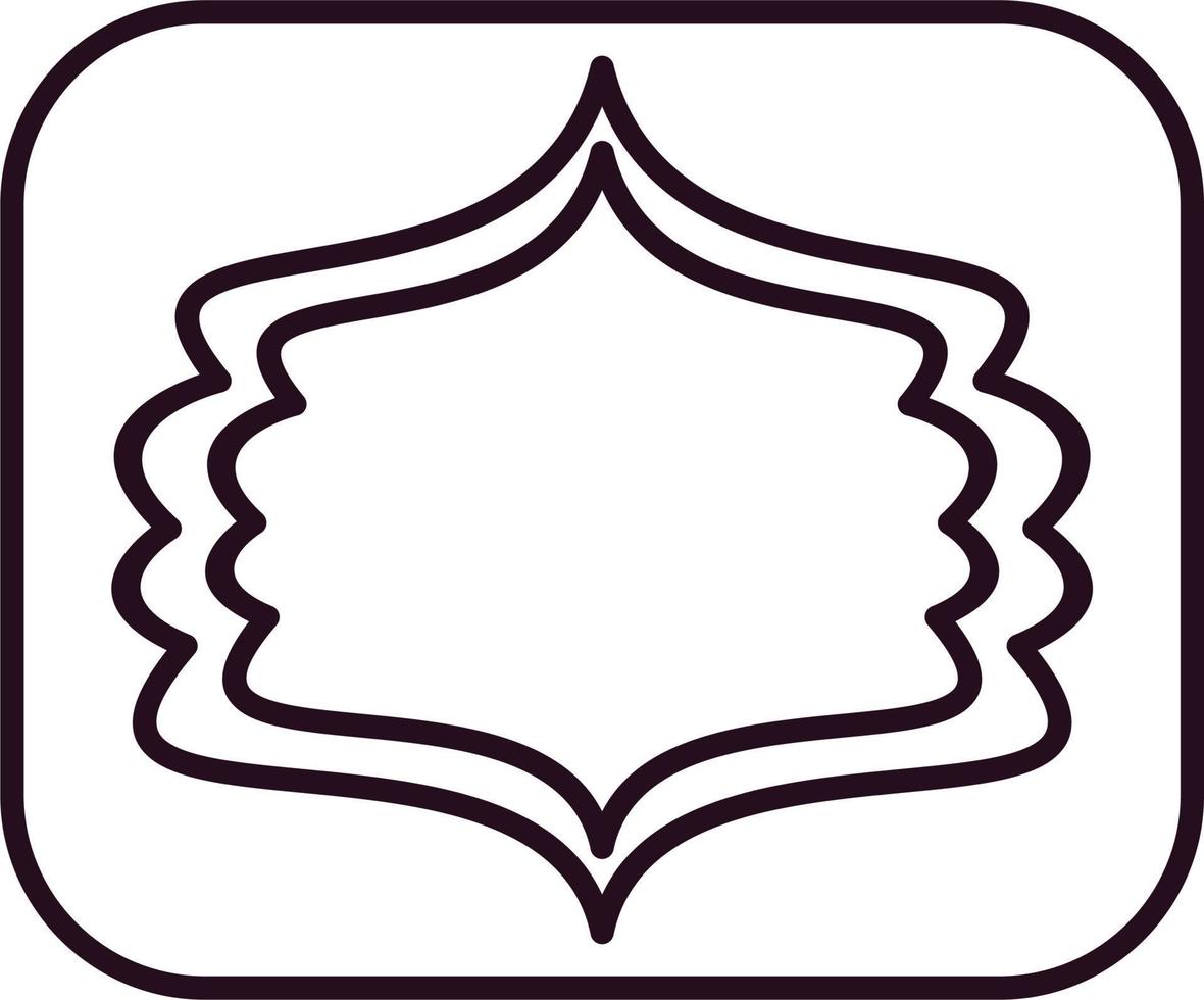 icono de vector de marco