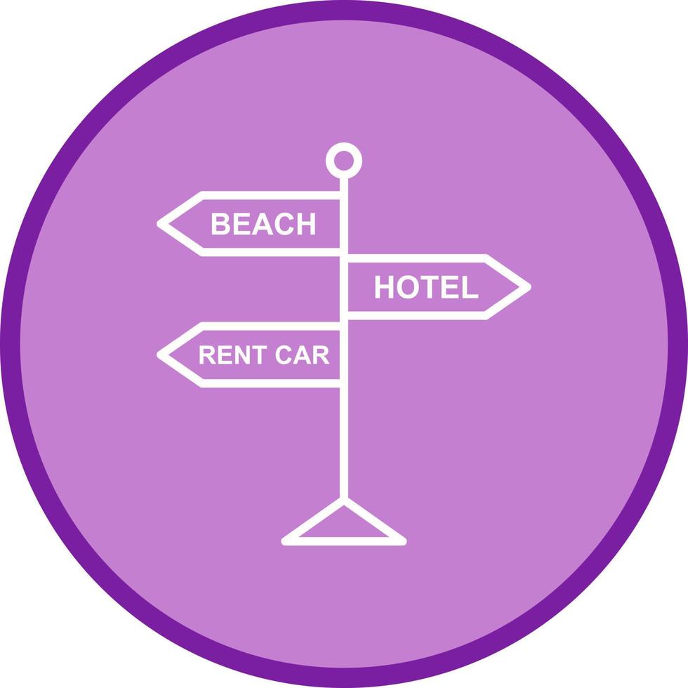Signboard Vector Icon