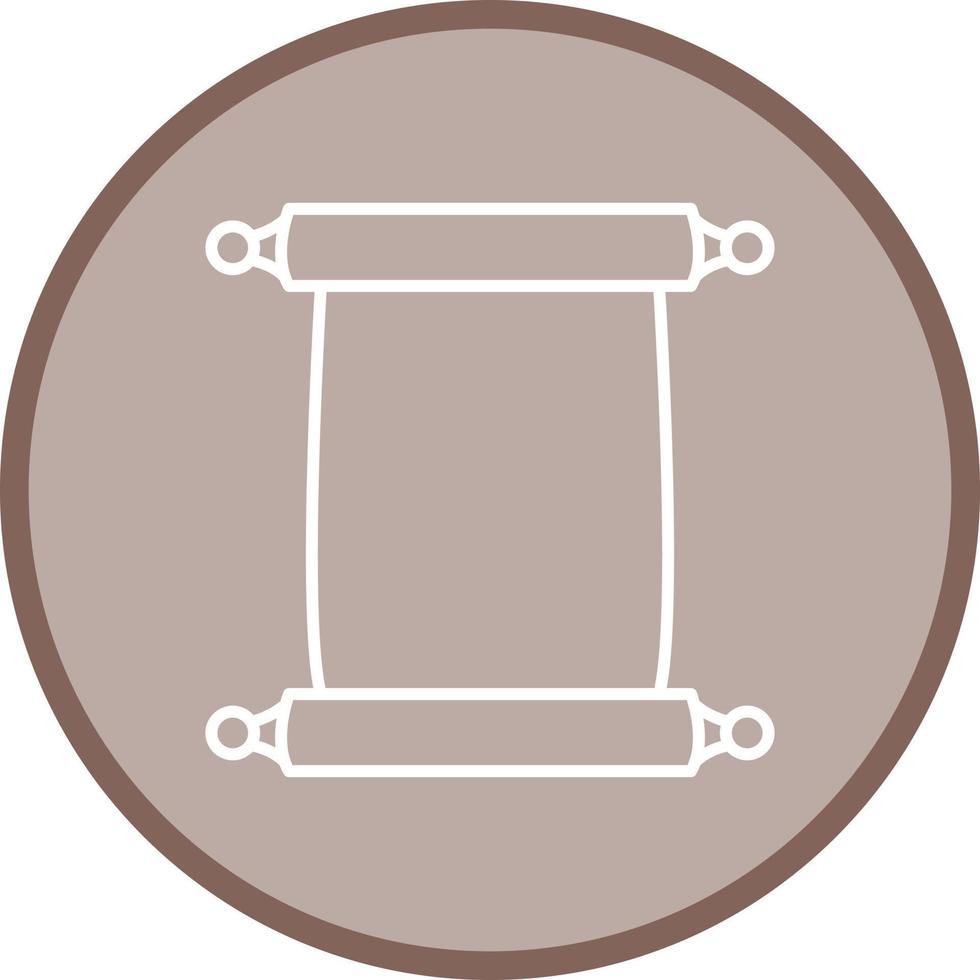 Scroll of Paper Vector Icon