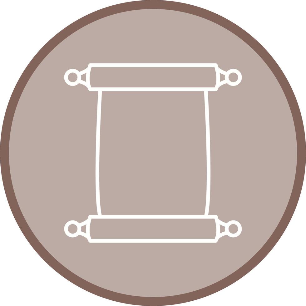 Scroll of Paper Vector Icon