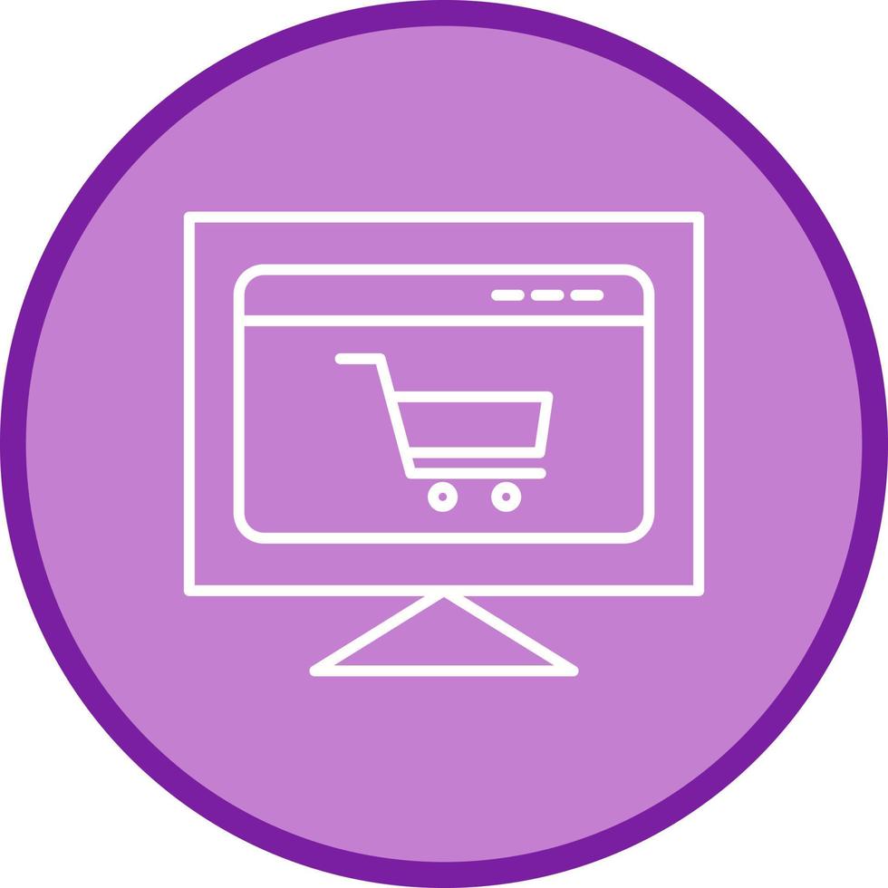 Ecommerce Website Vector Icon