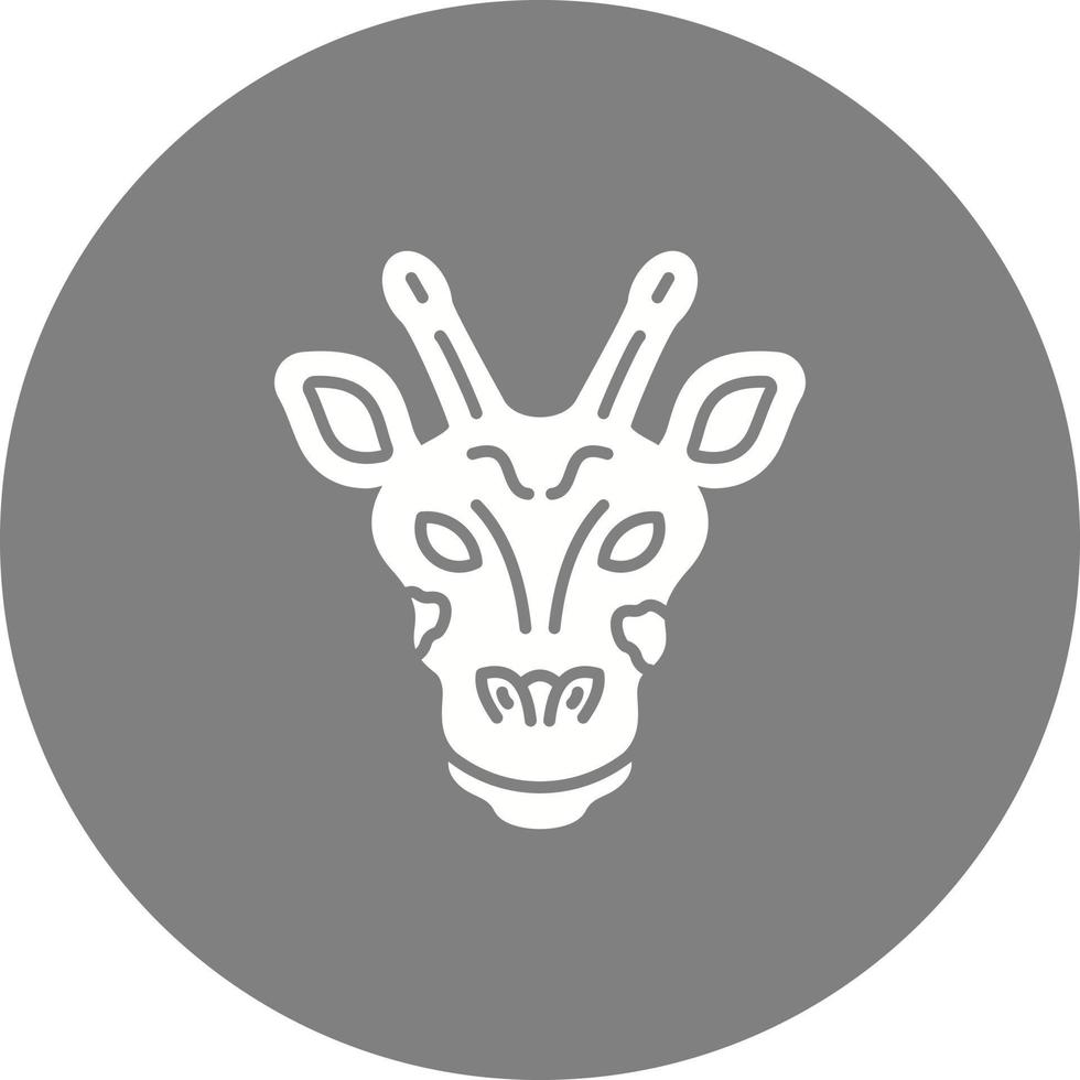 Giraffe Vector Icon