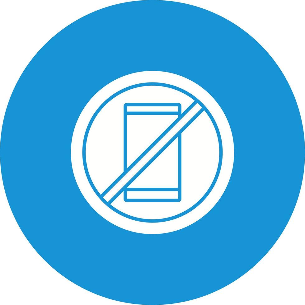 No Cell Phones Vector Icon