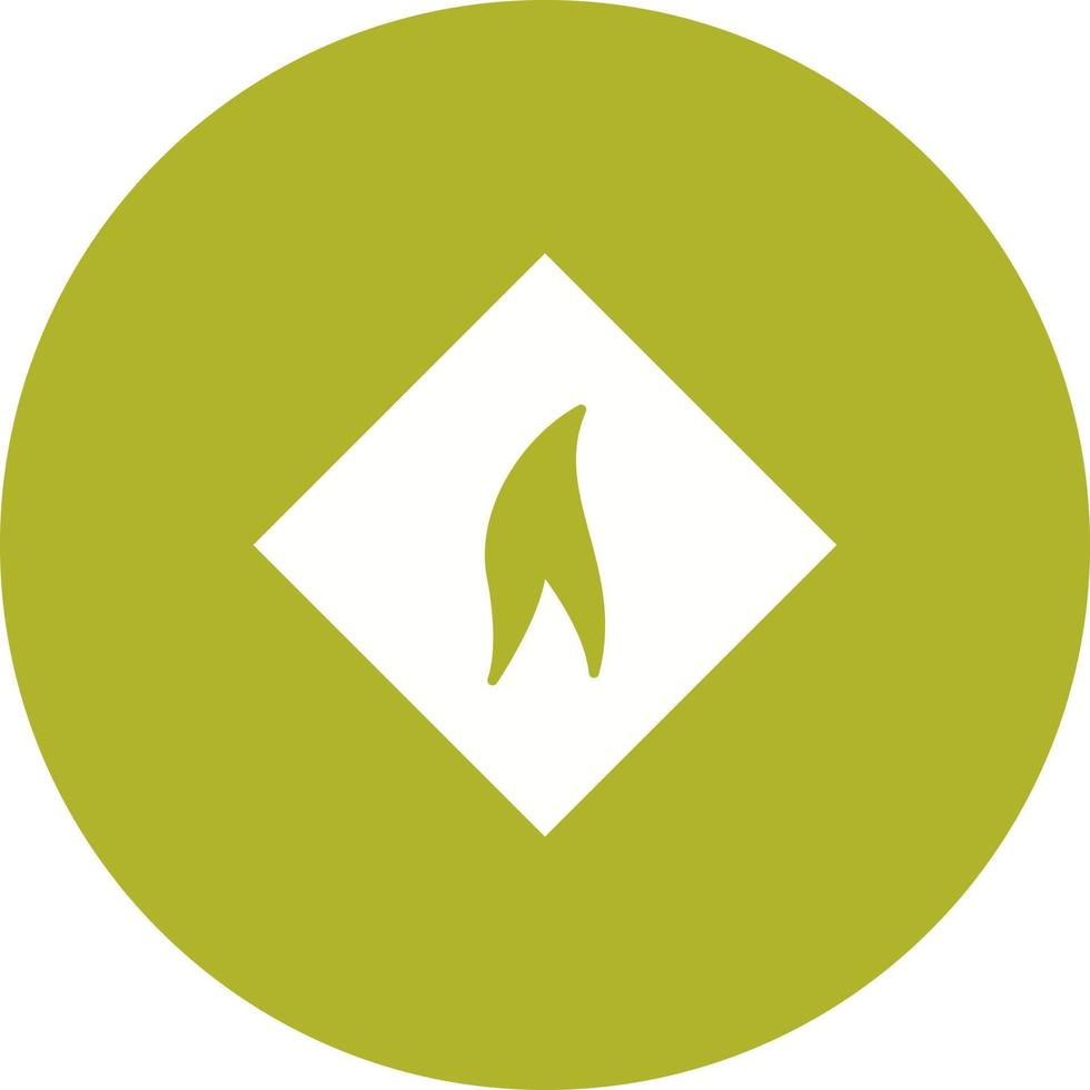 Flammable Material Vector Icon