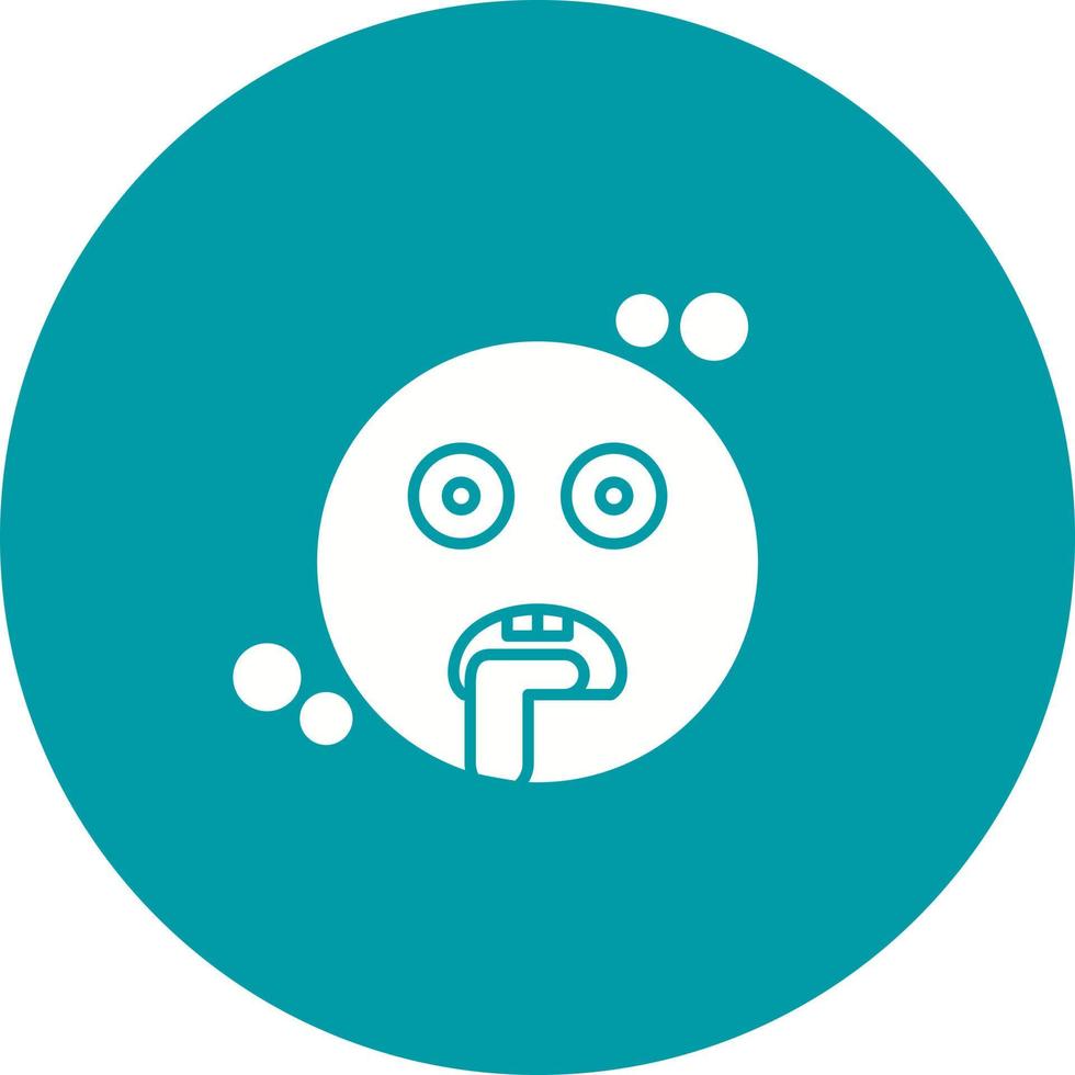 Drooling Vector Icon
